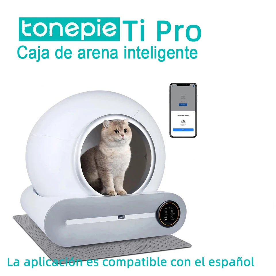 Arenero Inteligente – ¡Limpieza Automática para tu Gato Feliz!
