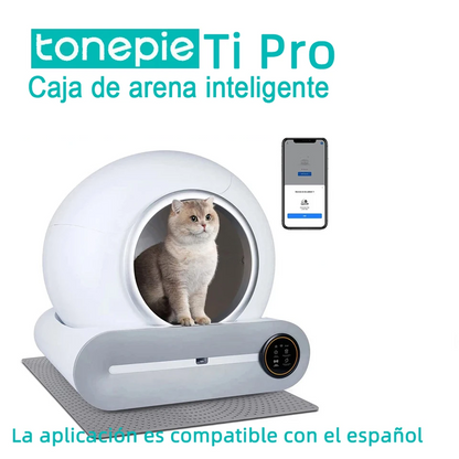Arenero Inteligente – ¡Limpieza Automática para tu Gato Feliz!