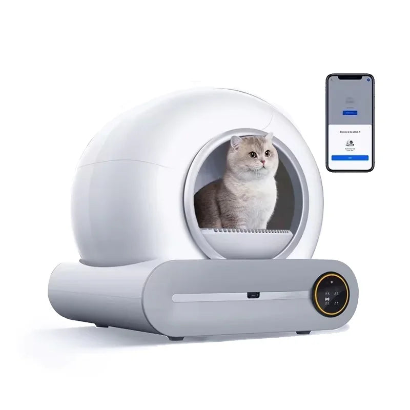 Arenero Inteligente – ¡Limpieza Automática para tu Gato Feliz!