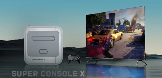 Super Consola X - Consola Retro con 70000 juegos